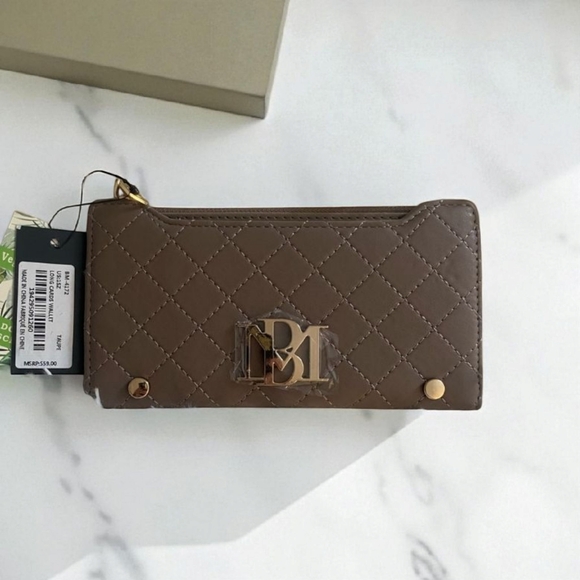 Bagley Mischka Wallet NWT Taupe - Picture 2 of 5